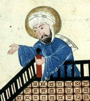 Mahomet d'après une illustration ottomane datant du XVIIe siècle. 